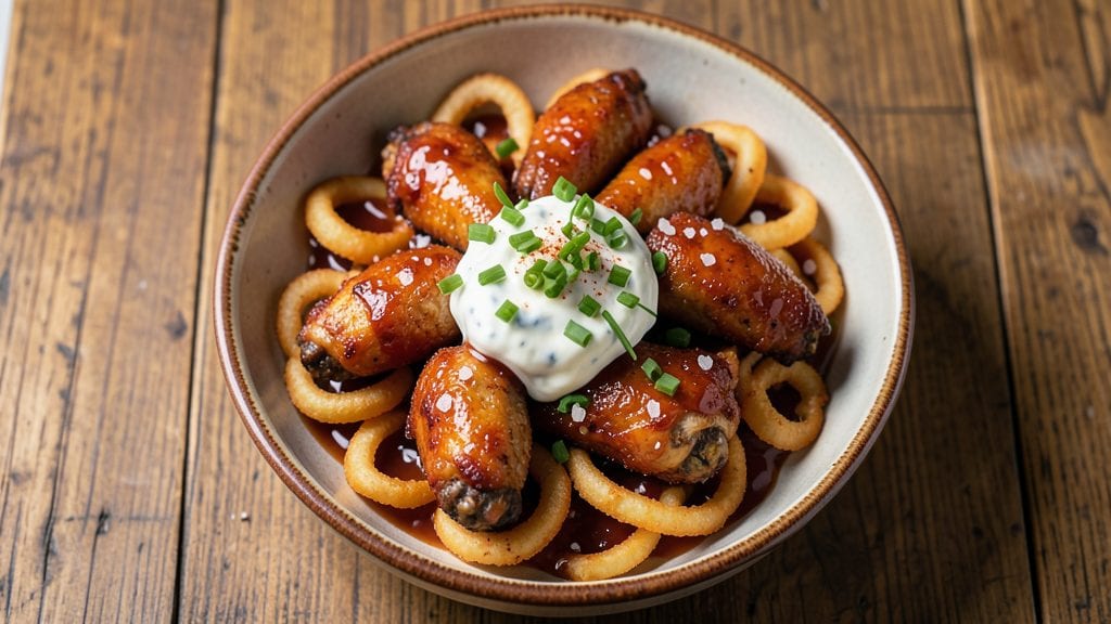 Buffalo Wings and Rings Blue Cheese Copycat Recipe: Spicy Kick and Tangy Swirls in One Bite