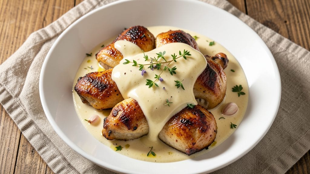 Chicken With Philadelphia Cream Cheese Recipe: One-Pan Creamy Garlic Herb Bake