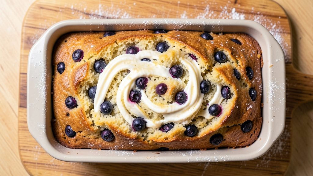 Old Fashioned Blueberry Cream Cheese Loaf Recipe: Sunshine-Soaked Swirls With Juicy Berries