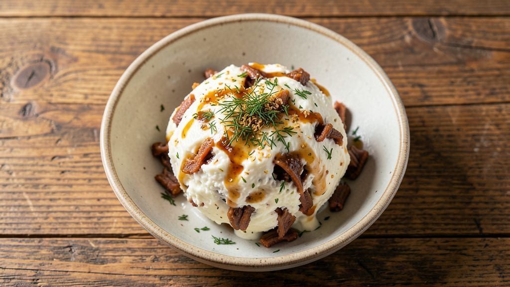 Old Fashioned Chipped Beef Cheese Ball Recipe: Crunchy Herb Crown Over Tangy, Pull-Apart Magic