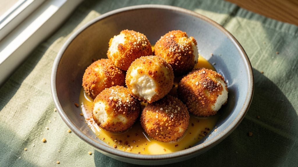Philadelphia Cheese Balls Recipe: Crispy Breadcrumb Shells With Gooey Pull-Apart Cheese