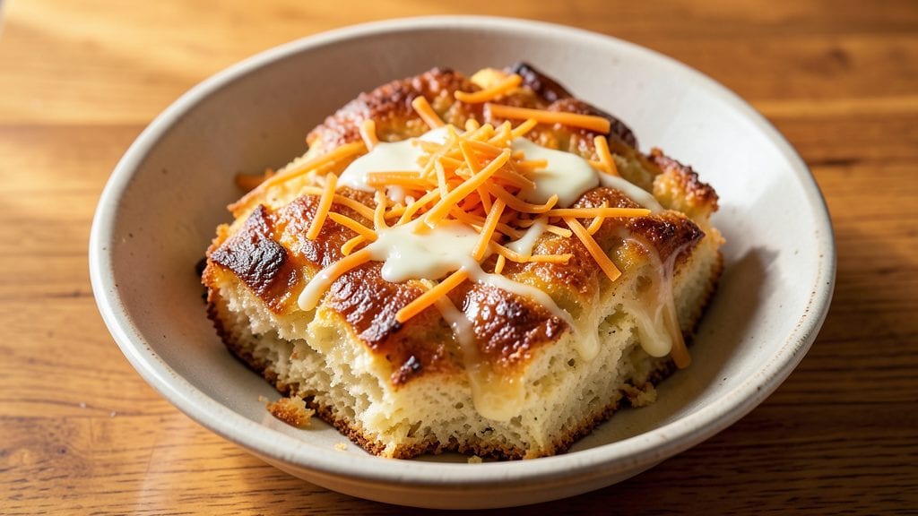 Texas De Brazil Cheese Bread Copycat Recipe: Buttery Breadcrumb Crown Over Gooey Cheddar Swirls